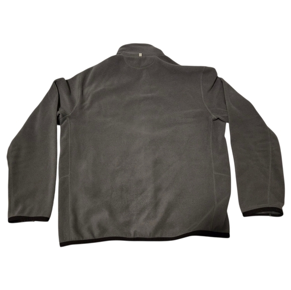 Polo Ralph Lauren Performance Fleece Jacket Gray Full Zip Men's Large - Picture 3 of 6